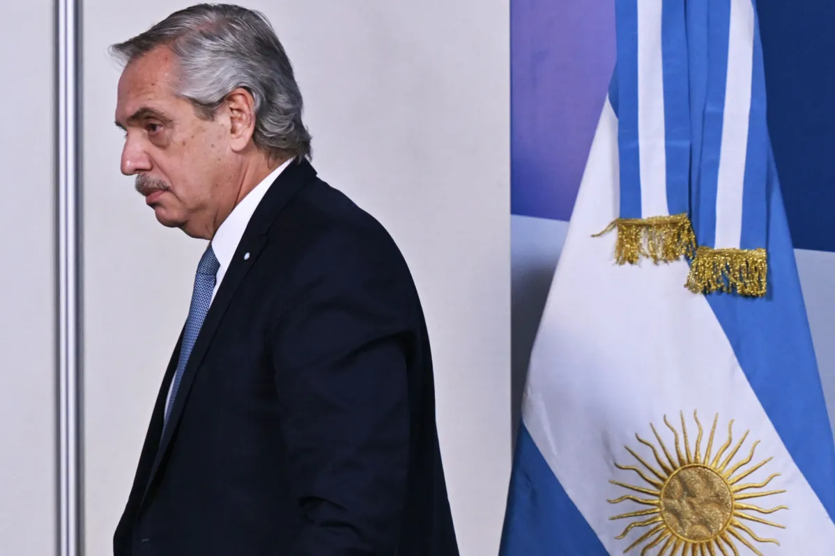 Ex-presidente da Argentina Alberto Fernandez