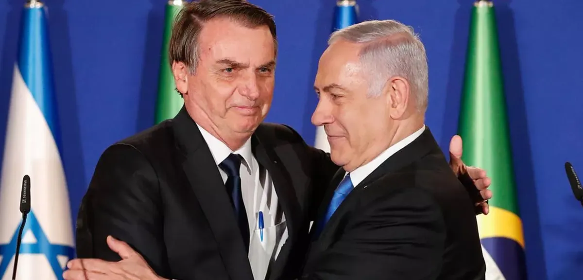 Bolsonaro e Netanyahu foram muito próximos durante o mandato do ex-presidente