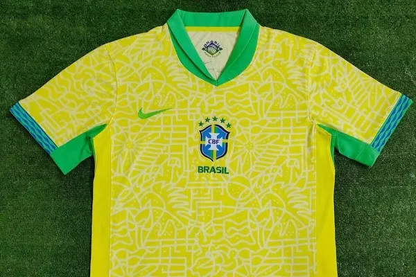 Nova camisa titular da Seleção Brasileira