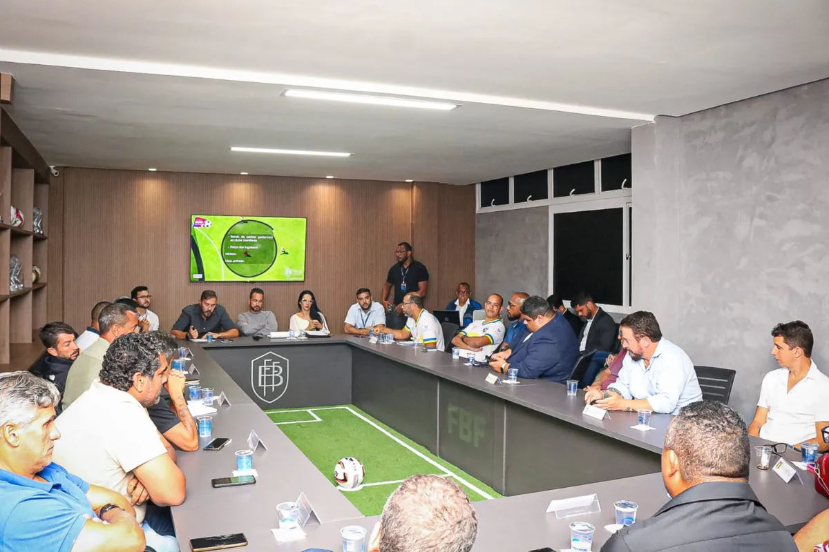 Reunião do conselho técnico da Série B do Campeonato Baiano