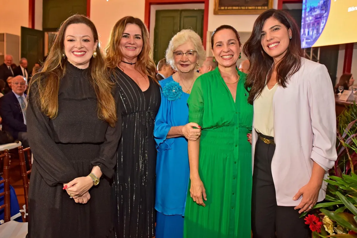 Isabela Suarez, Agnaluce Moreira, Maria Constança, Rosemma Maluf e Ana Coelho Ferraz