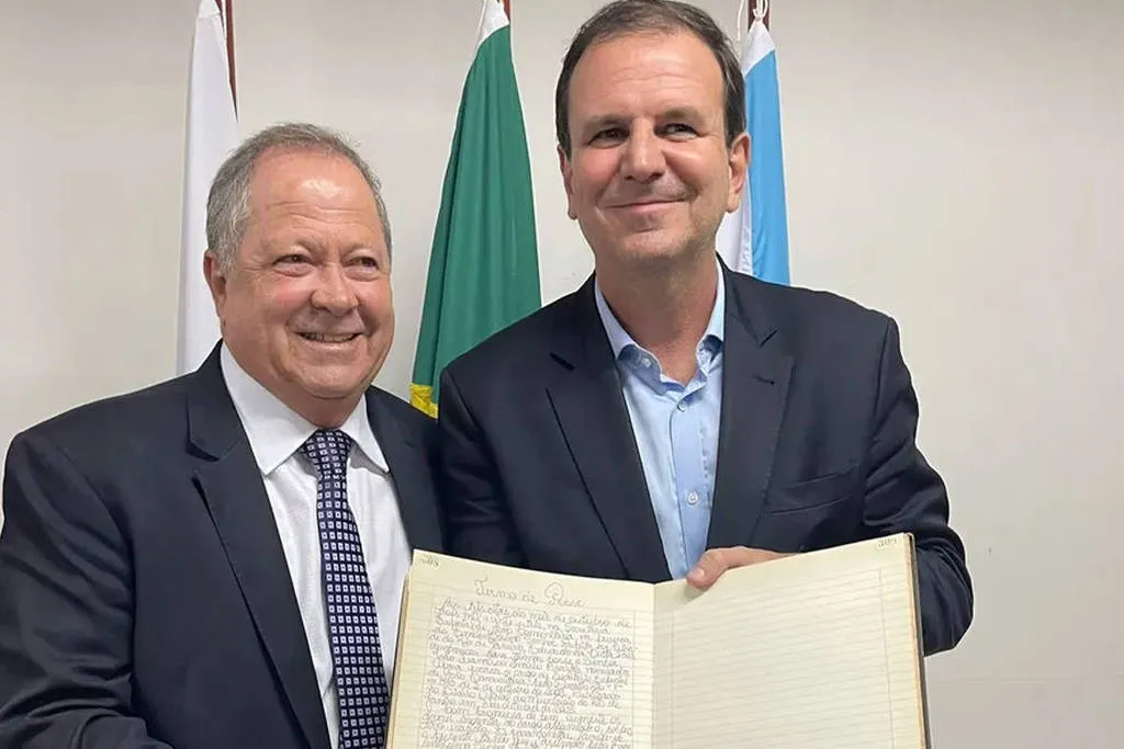 Chiquinho Brazão foi nomeado secretário especial de Ação Comunitária pelo refdeito do Rio, Eduardo Paes