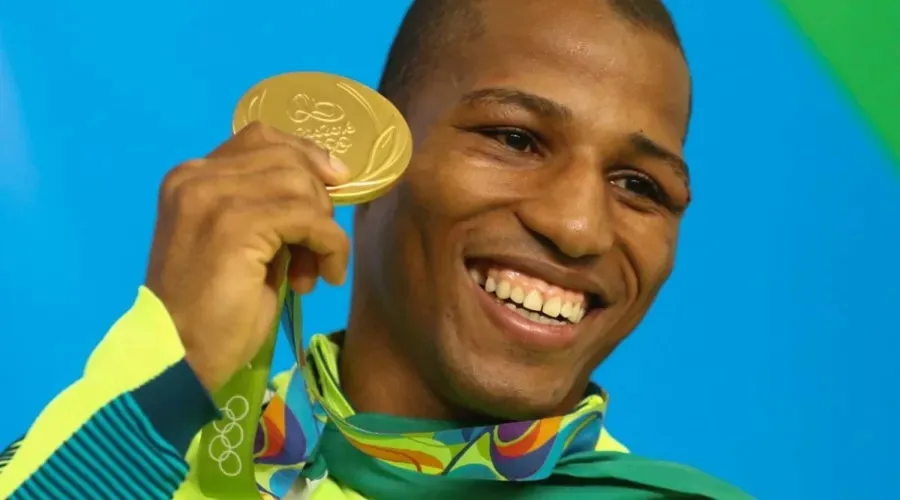 Robson Conceição foi medalha de ouro nos Jogos do Rio 2016