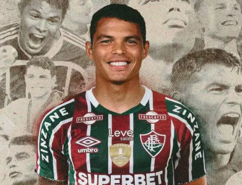 Thiago Silva acertou com o Fluminense até junho de 2026