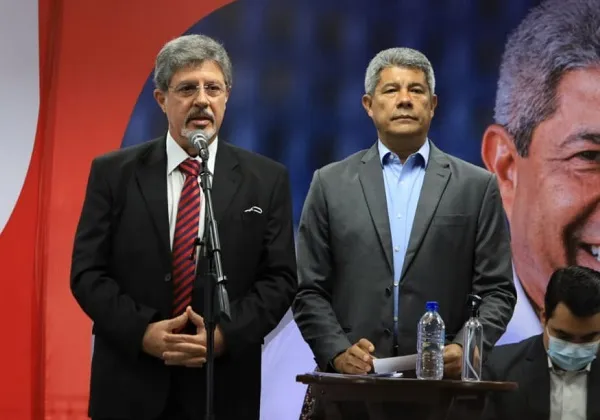José Gonçalves e o governador Jerônimo Rodrigues