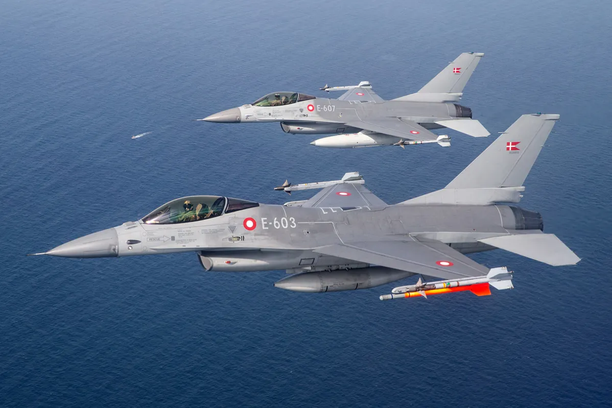 Governo argentino preferiu os caças F-16 dinamarqueses aos aviões de combate chineses