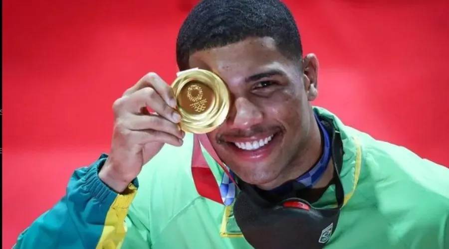 Hebert Conceição conquistou o ouro na categoria peso médio em Tóquio