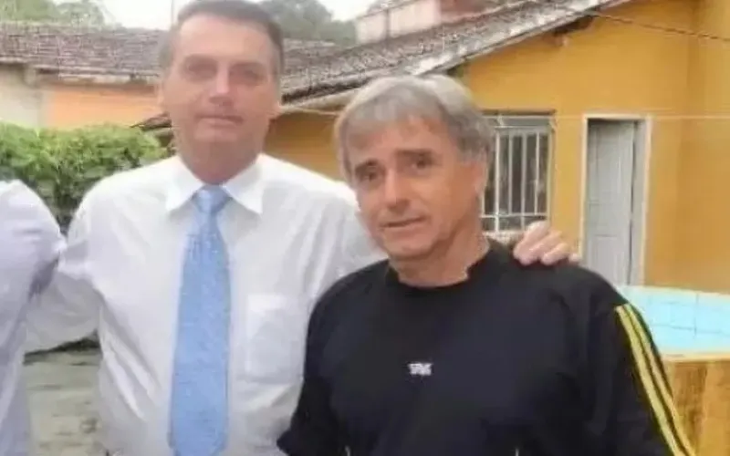Angelo Guido, de 70 anos, é um dos imãos de Bolsonaro