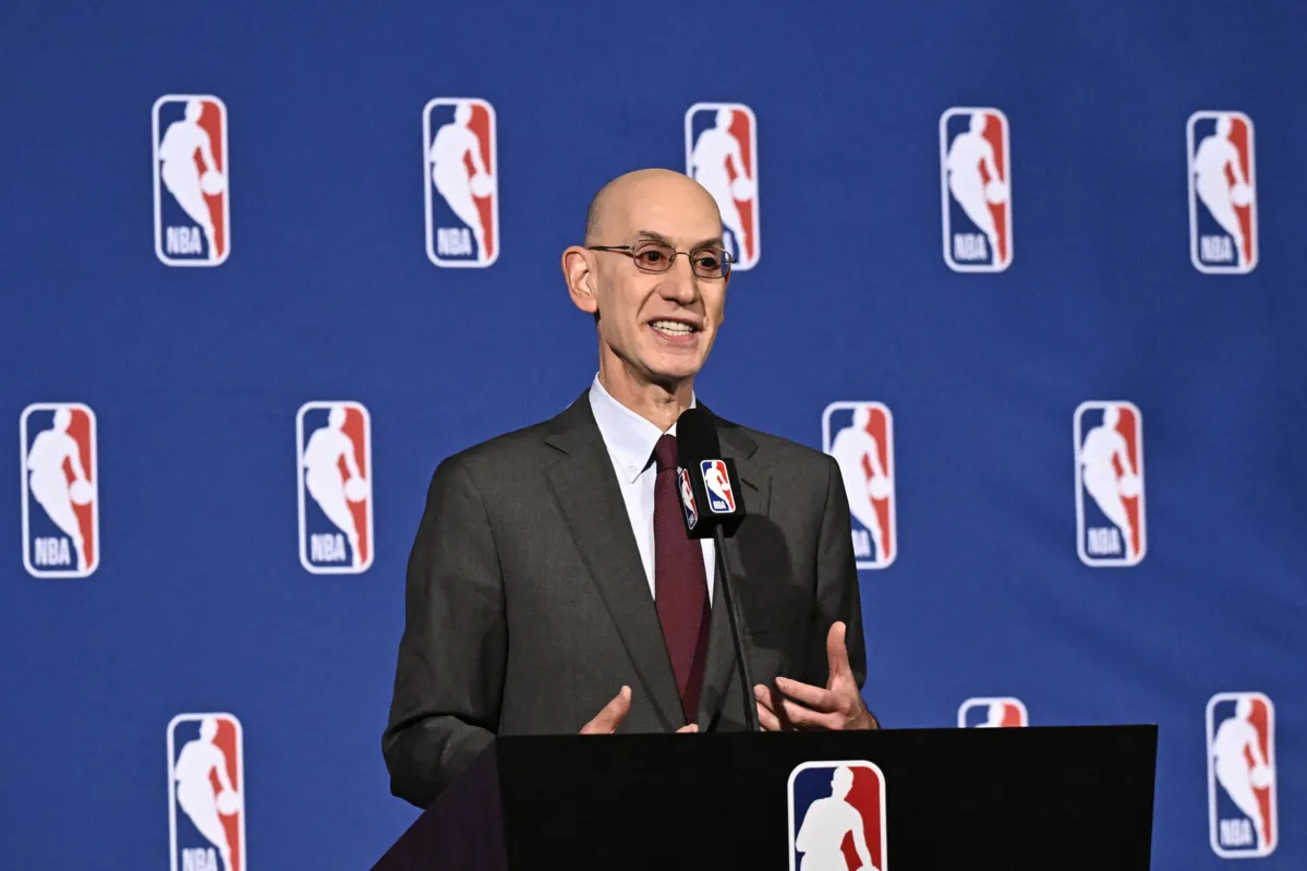 Adam Silver, comissário da NBA