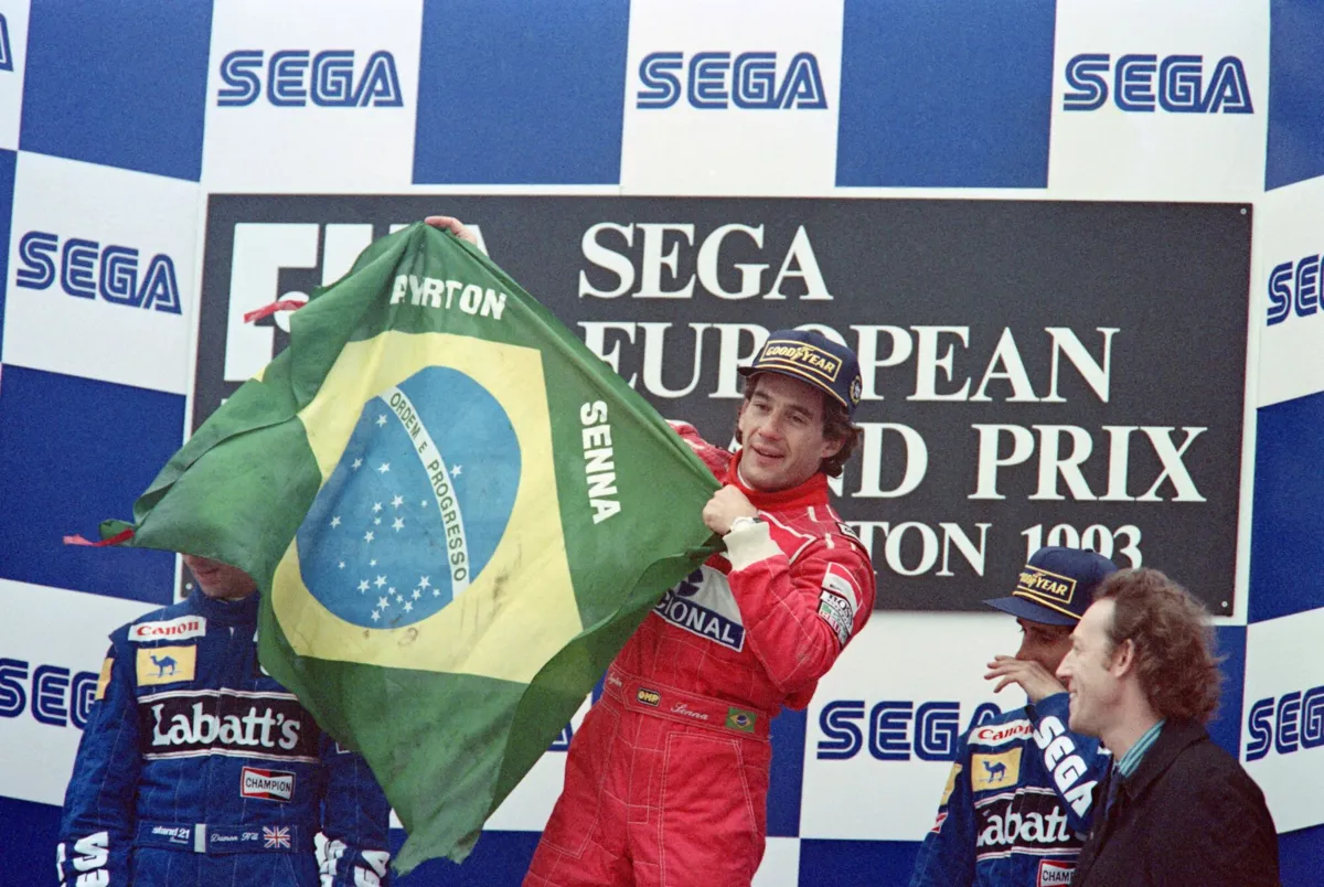 Senna foi tricampeão da Fórmula 1