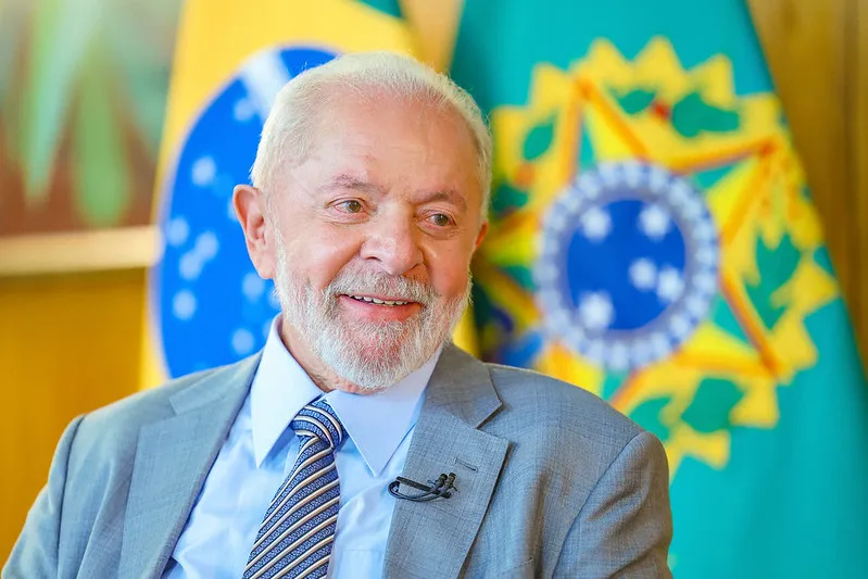 Lula em entrevista ao jornalista Kennedy Alencar