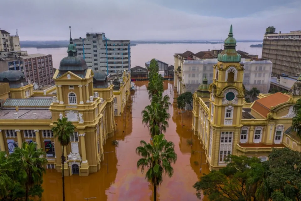 Número de municípios do Rio Grande do Sul afetados pelas fortes chuvas chega a 388