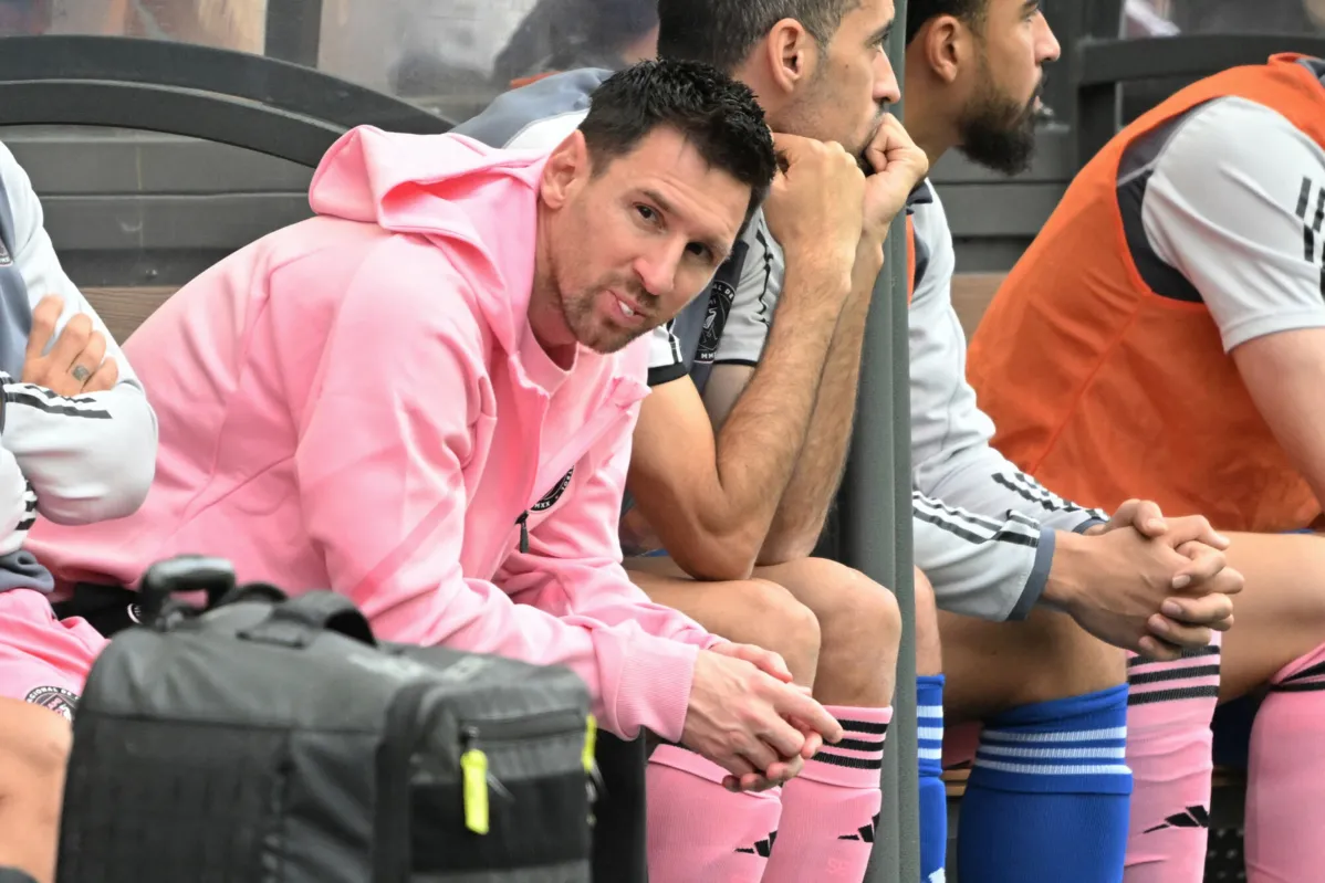 Messi, de 36 anos, está afastado desde 13 de março devido a uma lesão na coxa