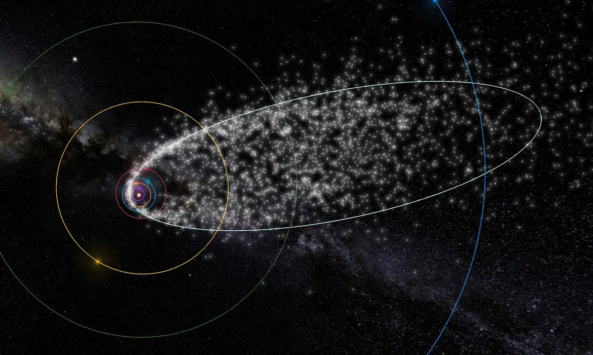 Imagem ilustrativa da imagem Meteoros de rastros do Halley podem ser vistos na madrugada de domingo