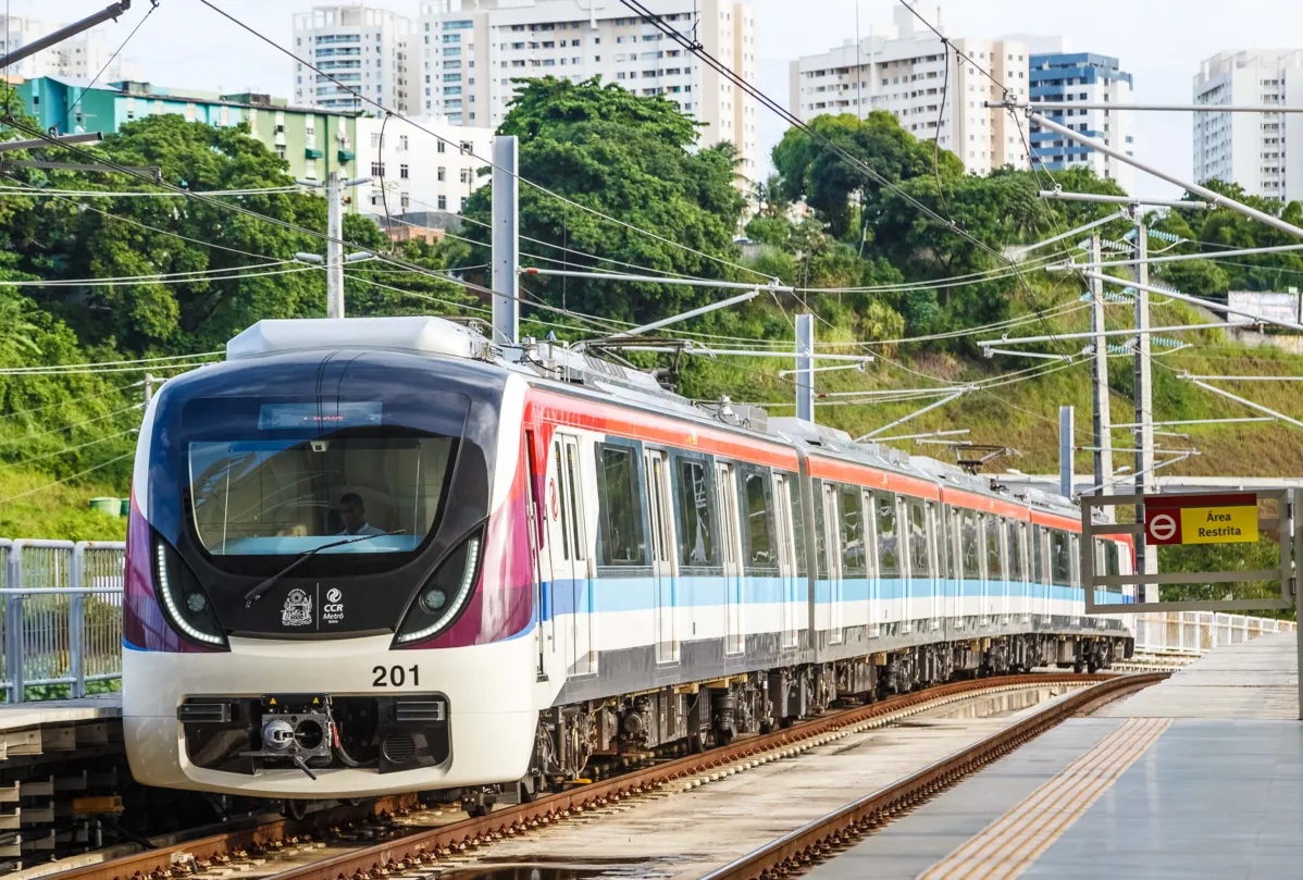 Abril de 2024 registrou recorde histórico de circulação no metrô de Salvador