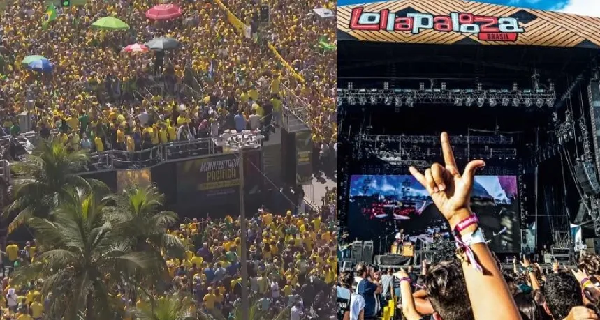 Ato de Bolsonaro foi apelidado por ministros de Lula de "AnistiaPalooza”, em referência ao festival de música "Lollapalooza"