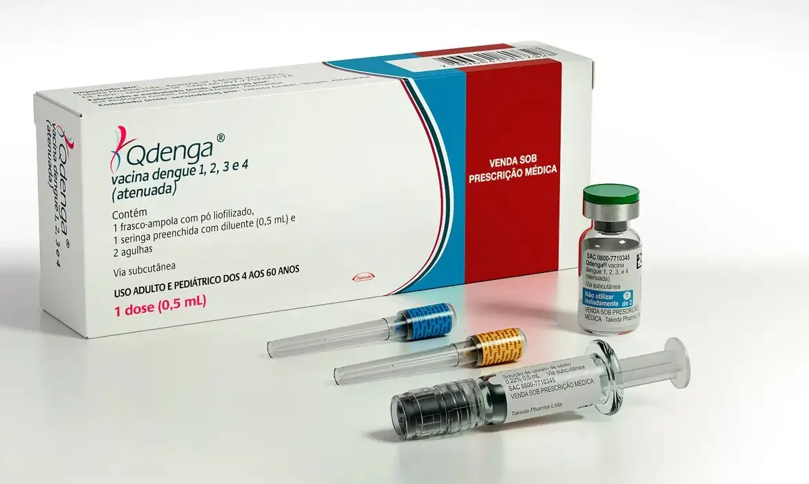Vacina Qdenga é produzida pelo laboratório japonês Takeda