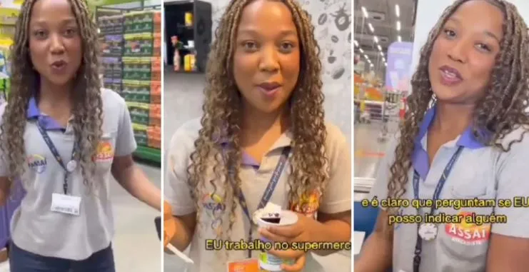 Ester Rodriguez foi demitida de um supermercado em que trabalhava, em Salvador