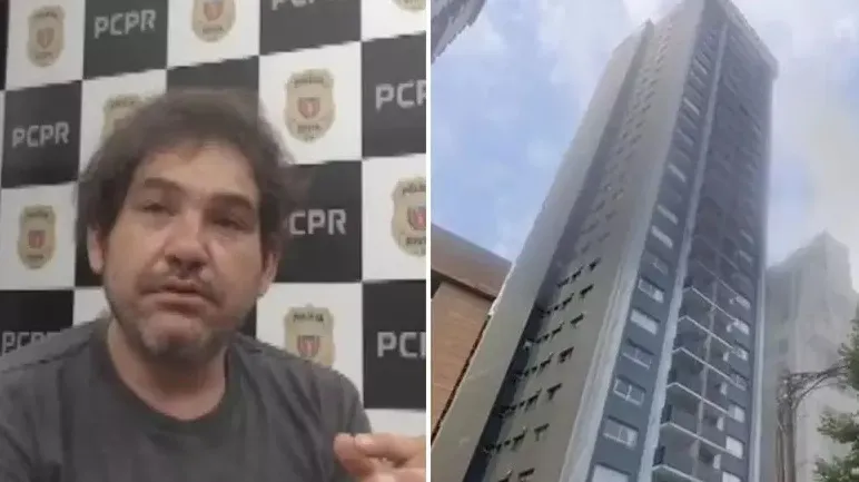Raul Ferreira Pelegrin cortou a corda de um trabalhador que estava em uma altura de 18 metros