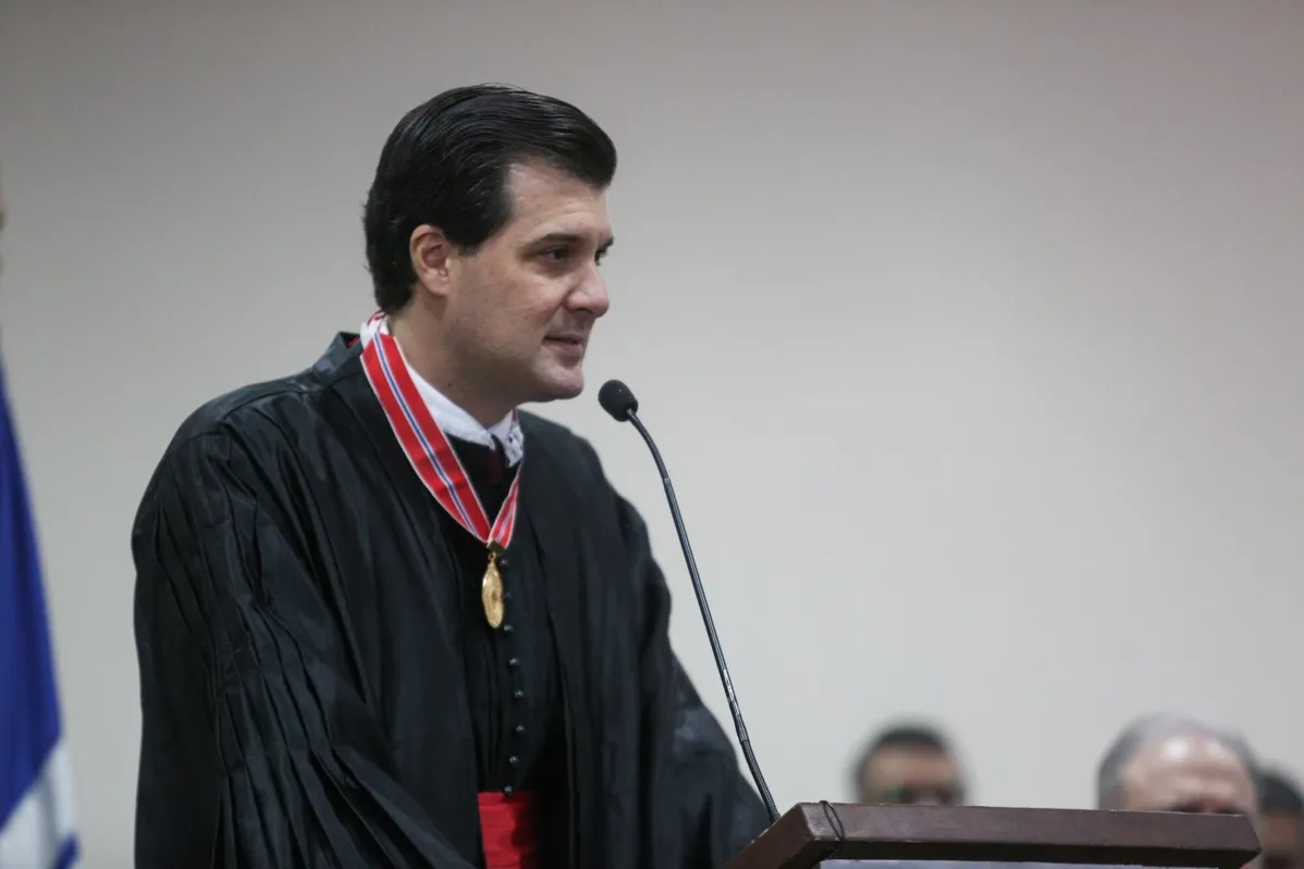 Solenidade de posse do promotor de Justiça Pedro Maia no cargo de procurador-geral de Justiça