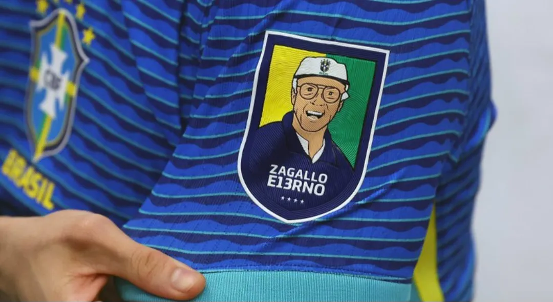 Imagem ilustrativa da imagem Seleção Brasileira faz homenagem a Zagallo durante amistoso