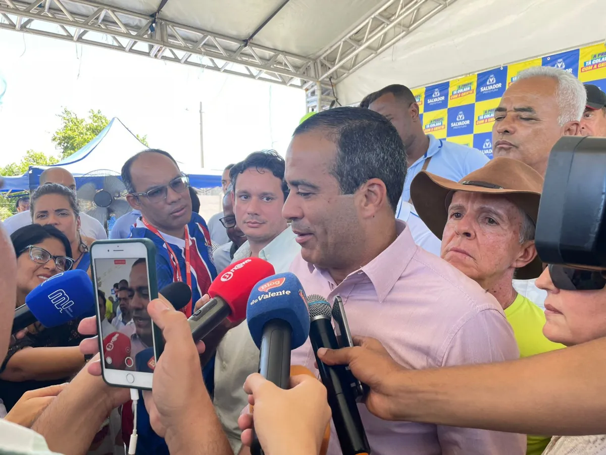 Bruno Reis é prefeito de Salvador desde janeiro de 2021