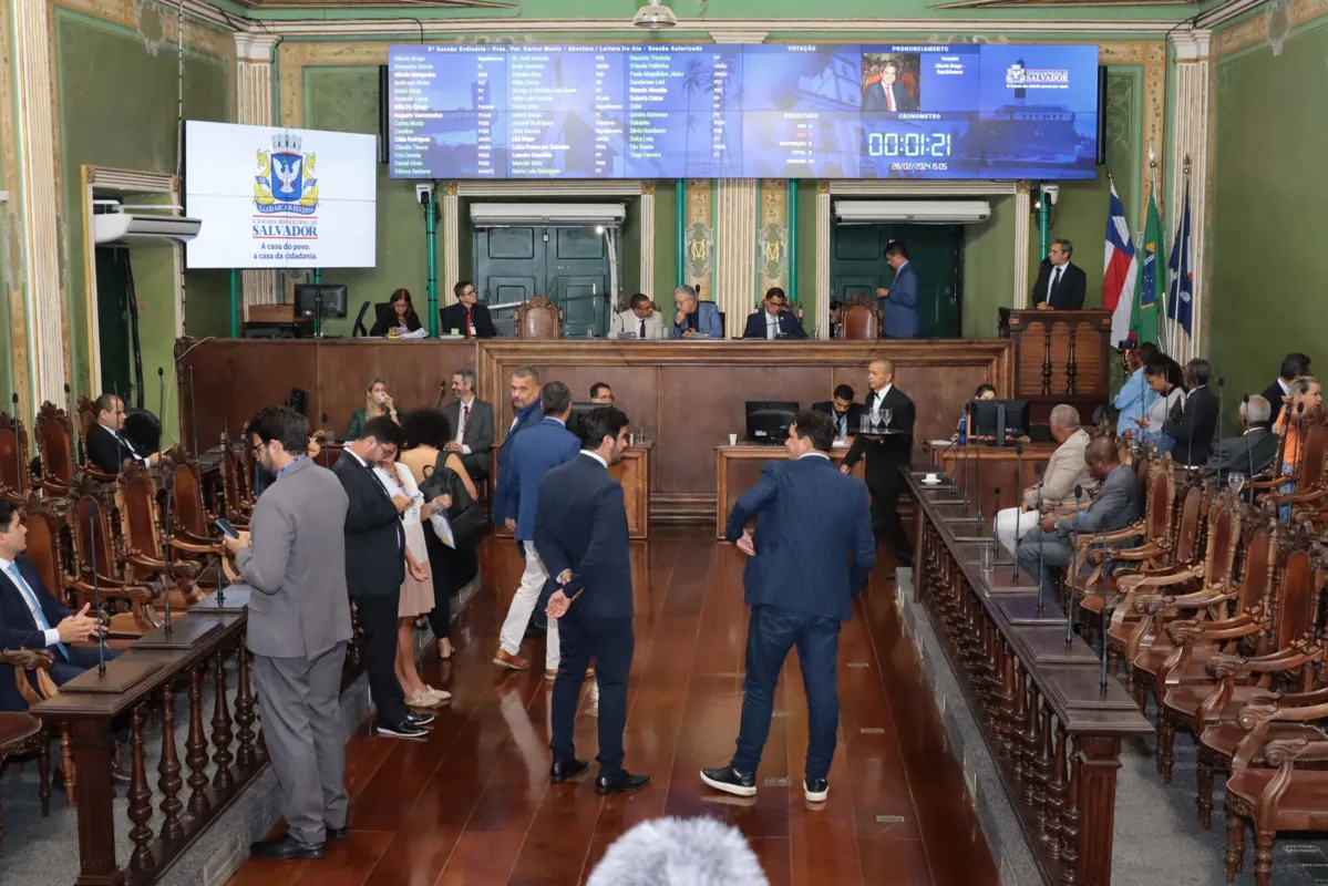 Plenário da Câmara Municipal de Salvador (CMS)