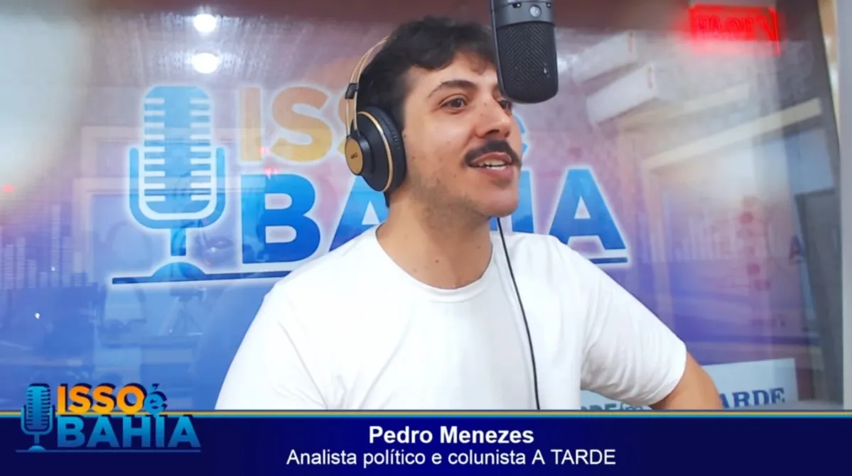 Novo colunista do Grupo A TARDE, Pedro Menzes falou sobre resultado da pesquisa para a eleição municipal feita pela AtlasIntel/A TARDE
