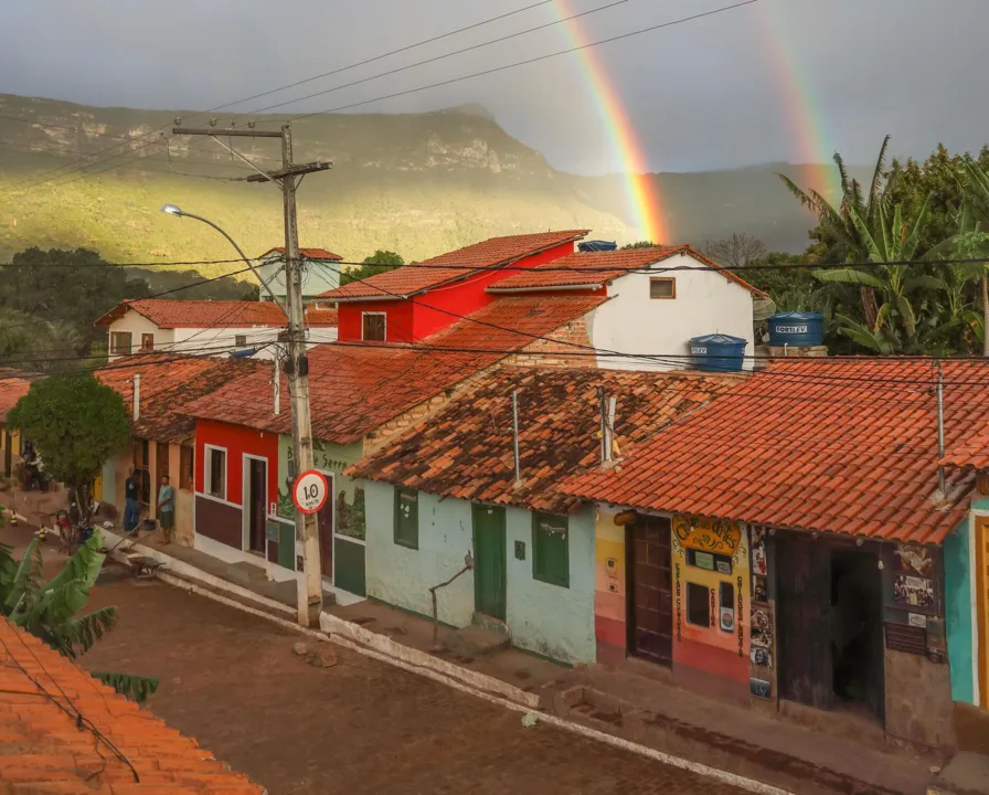 Vila do distrito de Caeté-Açu,  mais conhecido como Vale do Capão