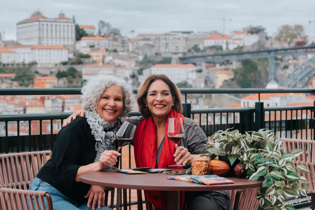 Juliana Aquino e Dina Rachid em Vila Nova de Gaia, Portugal