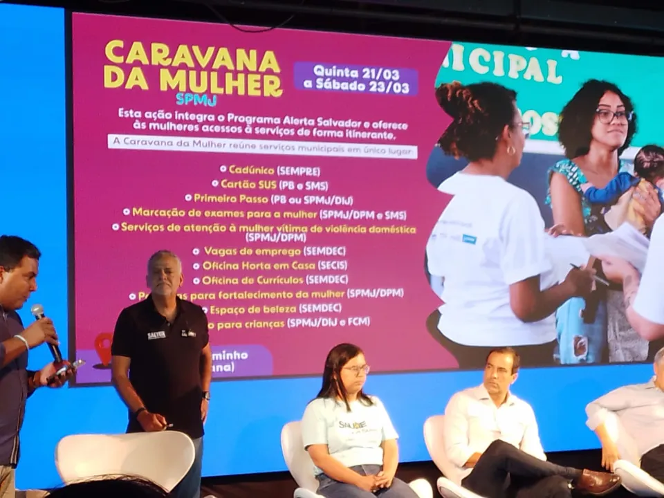 Chamada de "Caravana da Mulher", a ação reunirá acesso a diversos serviços de forma itinerante