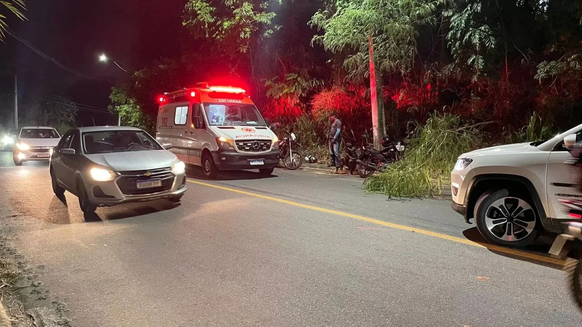 Acidente aconteceu por volta das 19h10