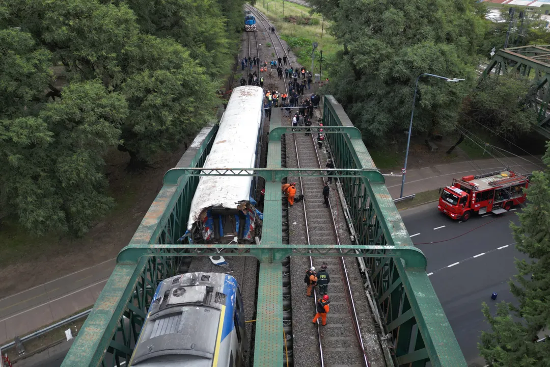 Trem havia partido de Pilar, na periferia norte da capital argentina