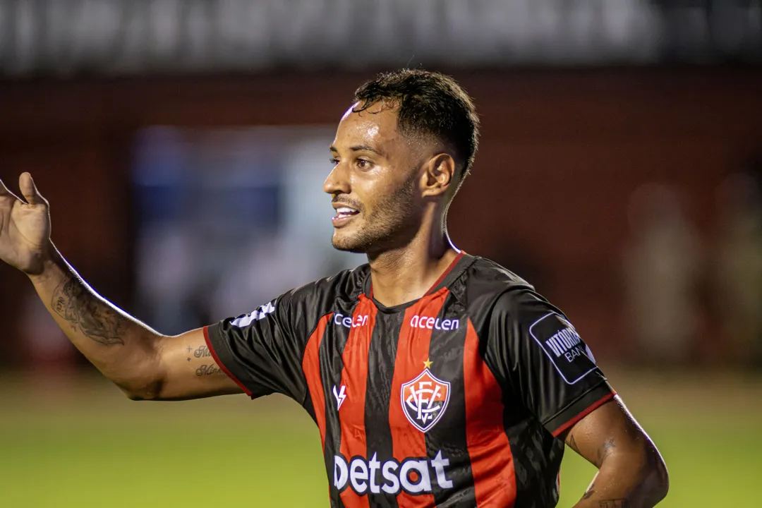 Mateus Gonçalves, atacante do Vitória