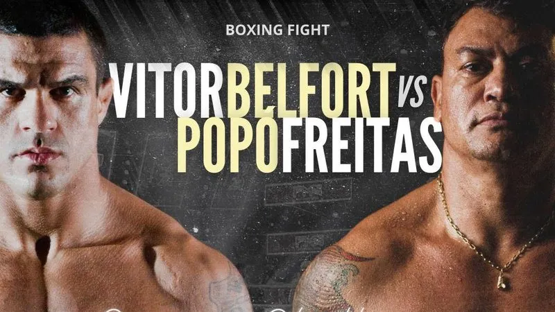 Vitor Belfort e Popó Freitas.