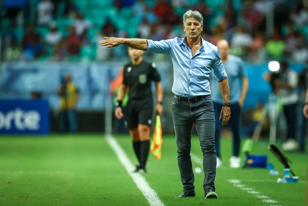 Renato Gaúcho na 4ª rodada do Brasileirão