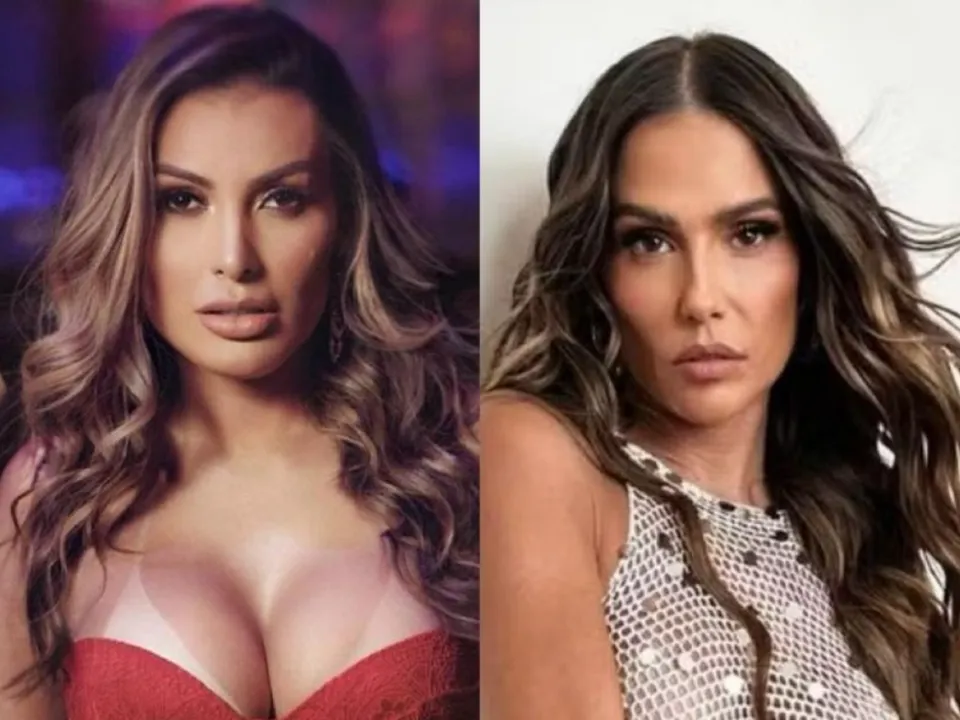 Imagem ilustrativa da imagem Após separação, Andressa Urach manda cantada a Deborah Secco; confira