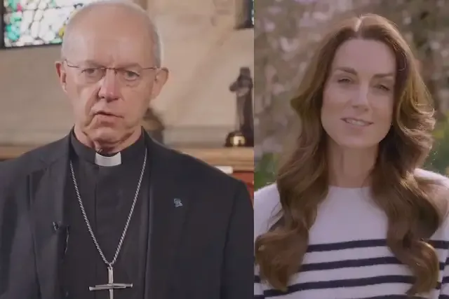 Imagem ilustrativa da imagem Arcebispo da família real pede orações para Kate Middleton: "difícil"