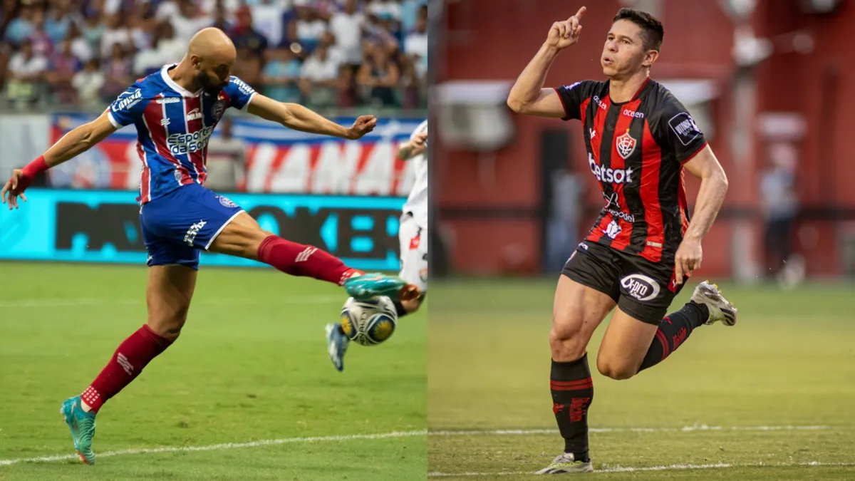 Thaciano durante Copa do Nordeste e Osvaldo durante Baianão