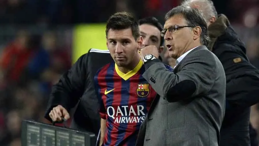 Lionel Messi e Tata Martino