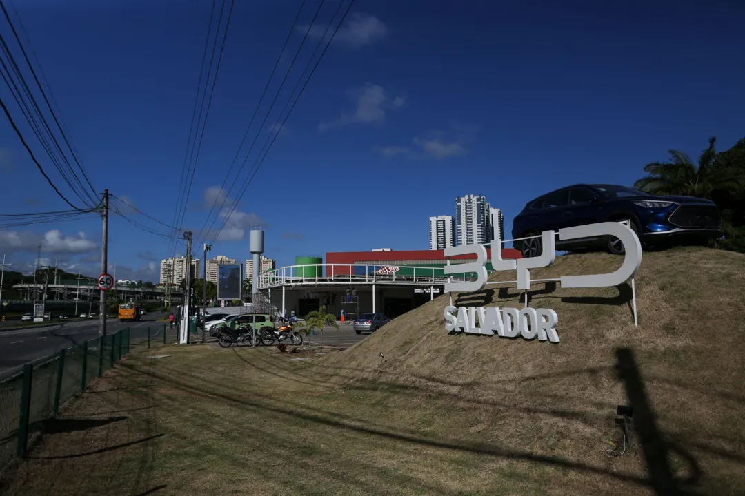 Rede de revendas da marca BYD/PARVI em Salvador