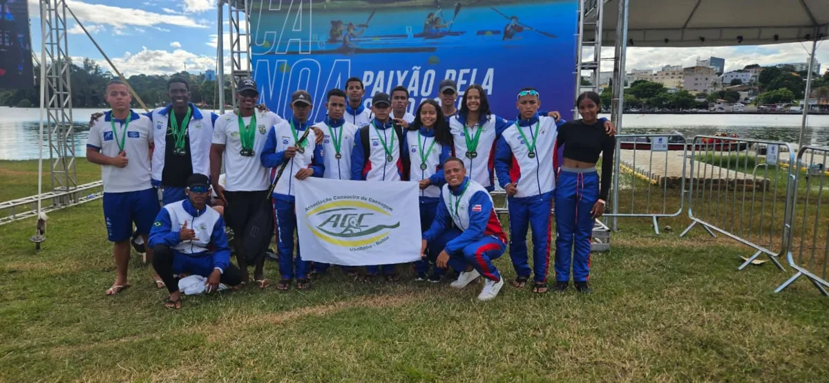 Delegação baiana na 1ª Etapa da Copa Brasil de Canoagem de Velocidade