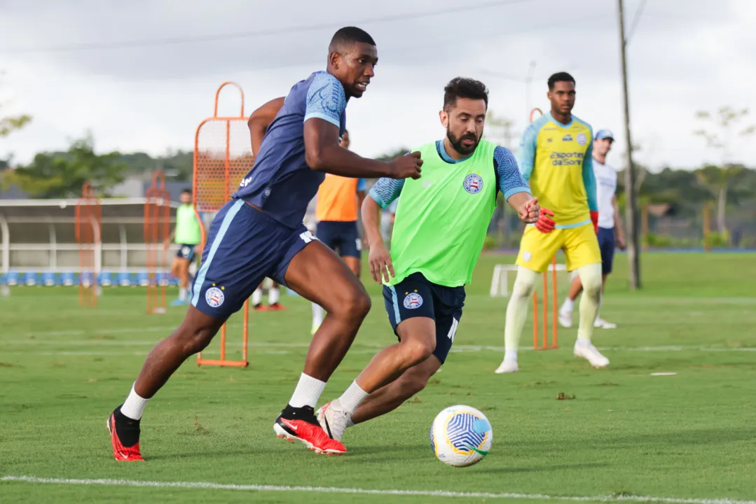 Treino do Bahia nesta terça-feira, 23