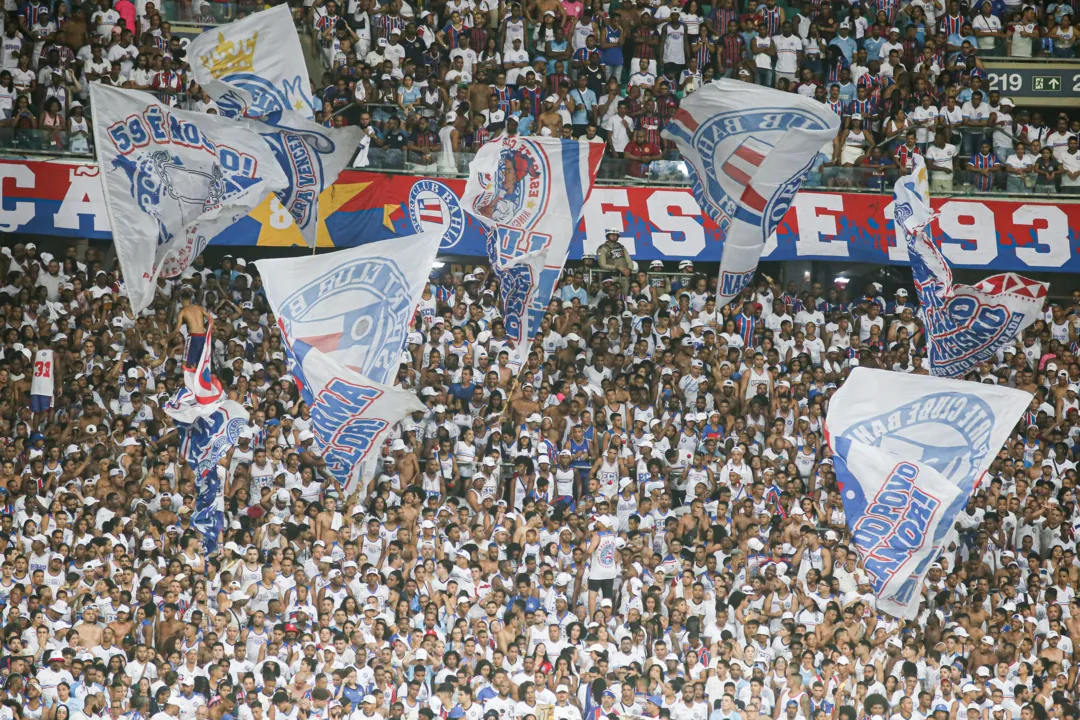 Torcida do Bahia na Arena Fonte Nova