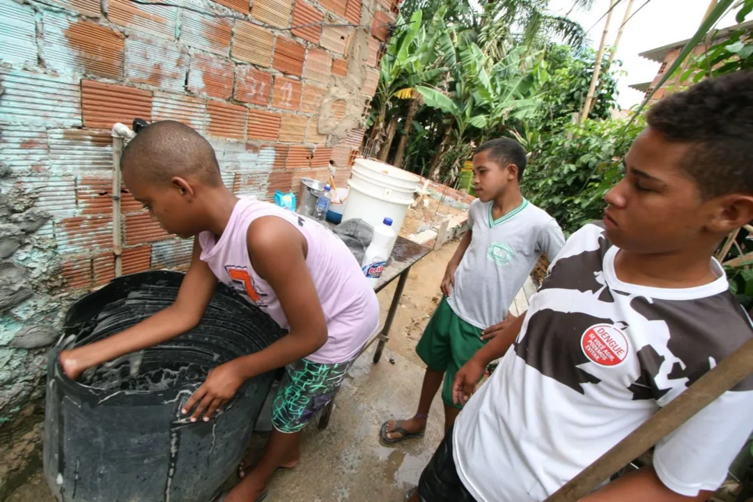 Sesab alerta para a importância de 
 eliminar água parada