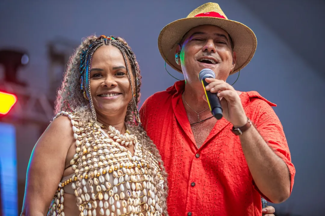 Banda agitou o público, que cantou e dançou canções que até hoje fazem sucesso nos Carnavais