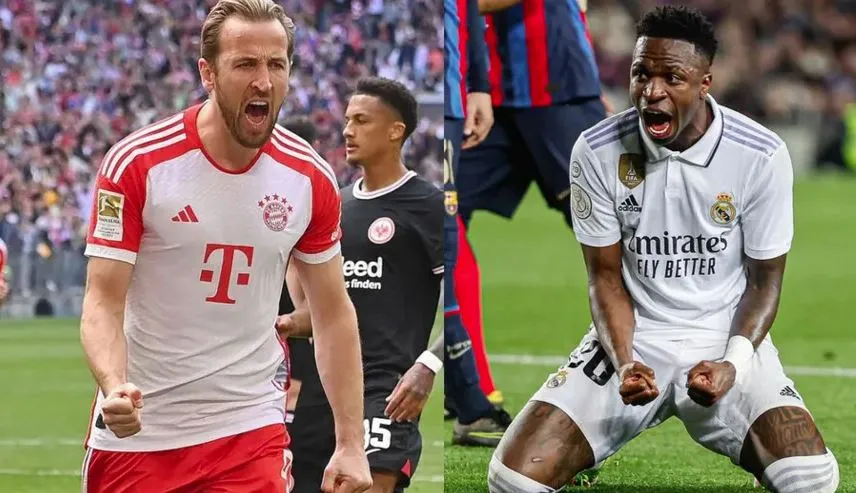 Harry Kane e Vinícius Júnior são os destaques das equipes