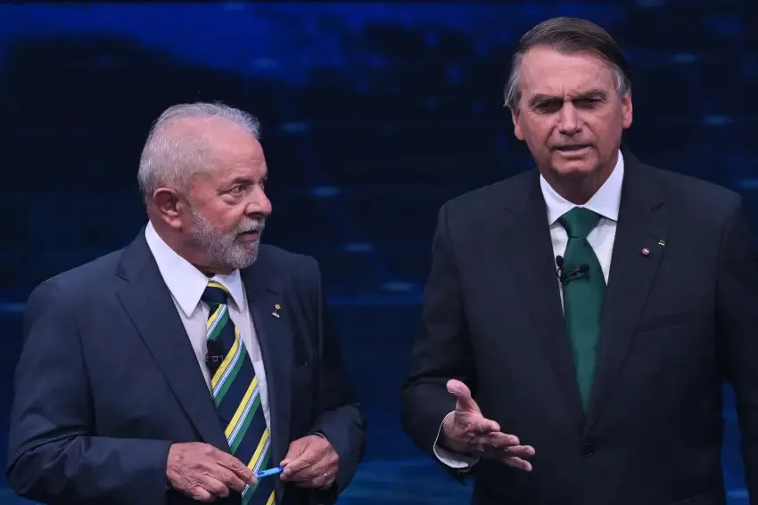 Lula e Bolsonaro disputaram a eleição presidencial de 2022