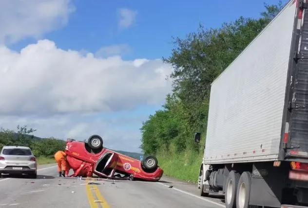 Acidente aconteceu no KM 660