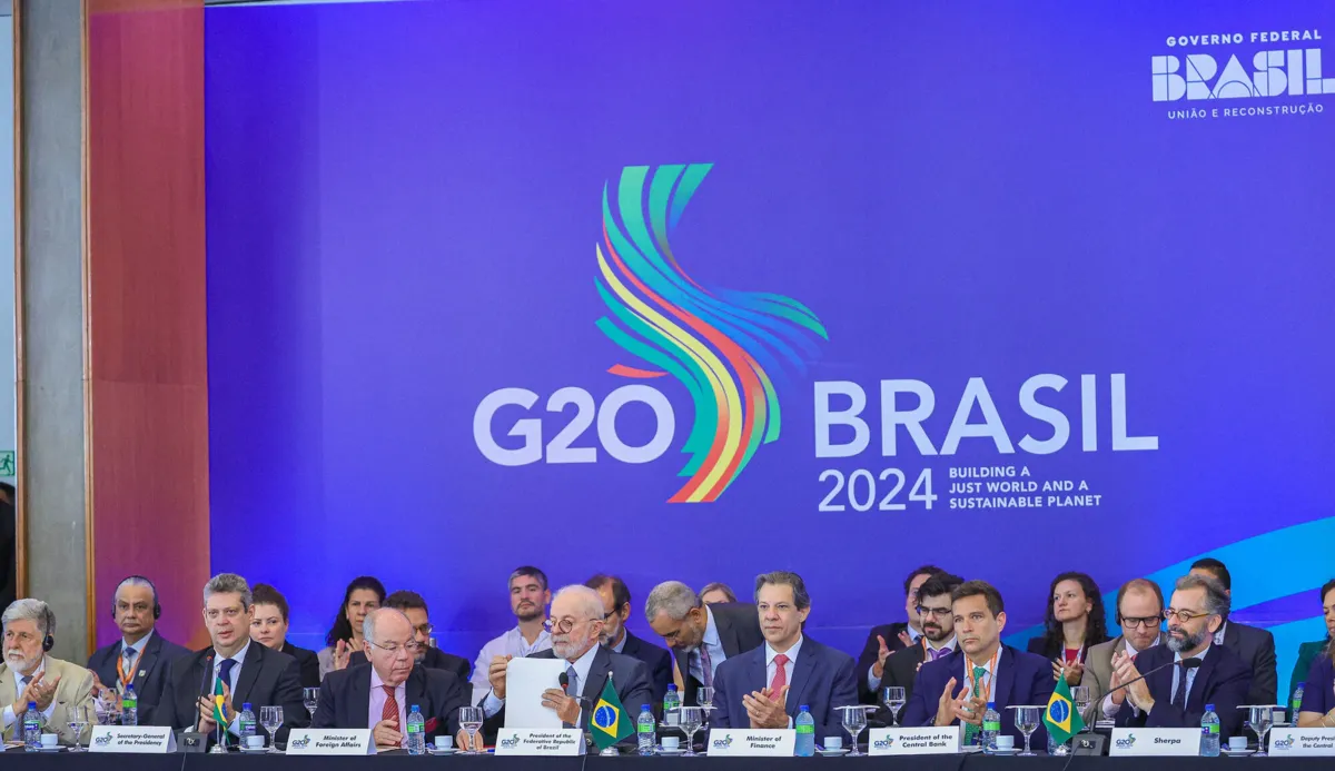 A previsão da força-tarefa é que a aliança global seja lançada oficialmente na cúpula de chefes de Estado e de Governo do G20, em novembro, no Rio de Janeiro